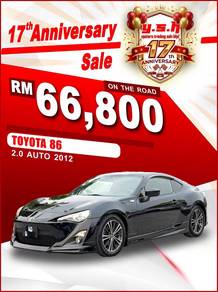 Toyota 86 2.0 Auto 2012