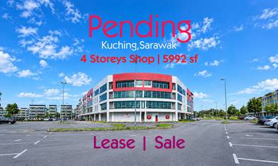 4 Storey Shop (5992 sqft) @ Pending, Kuching