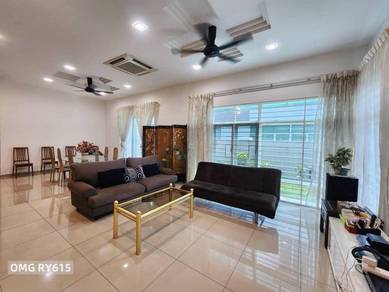 Fully Reno 2 Storey Cluster Semi D 32X80 Canary Garden Bandar Bestari