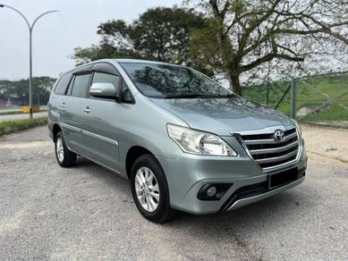 2014 Toyota INNOVA 2.0 G (A) *1 OWNER ONLY