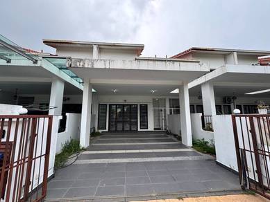 FACING OPEN, 5R5B Double storey Superlink Nukilan 3B Alam Impian