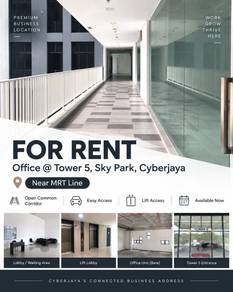 FOR RENT | Tower 5 @ SkyPark, Cyberjaya | High Floor | Spacious Unit |