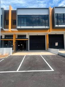 kulai Empire Park, 1.5 Storey Terrace Factory, 30x100, Gate & Guarded