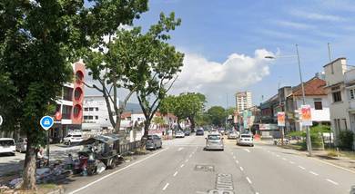 single storey commercial bungalow 30000sf face main road pulau tikus