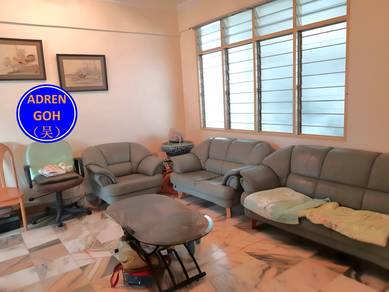 Corner Unit Taman Bukit Jambul 900sf Renovated Gold Course Bayan Lepas