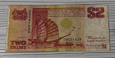 Singapore 2 dollars note