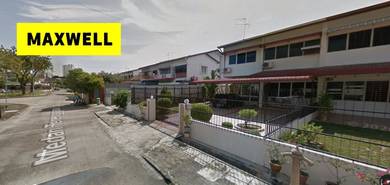 DOUBLE 2 STY MEDAN TERENGGANU CORNER SEMI D 6517sf JELUTONG LANDED