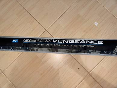 NEW ITEM Ninja Black Vangeance 8-17Lb (5’6 Kaki)