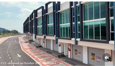 3 storey shop lot Skywiz Business Centre at Ayer Keroh Melaka for Rent
