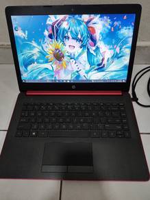 Laptop HP Red Colour