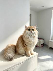 British Longhair golden shaded 