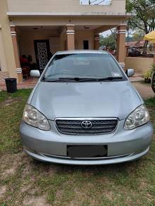2005 Toyota COROLLA 1.6 ALTIS E MY01 E120