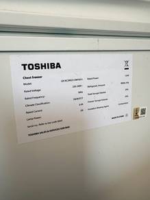 Peti Freezer Toshiba