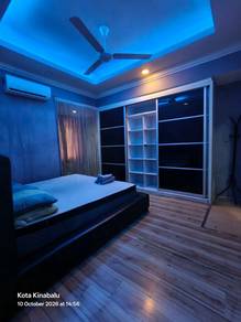 Indah Court Likas I Fully Furnished I Renovated I Extended I Move in