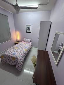 BILIK SINGLE Wanita MENTARI COURT – BANDAR SUNWAY - Kemasukan Segera