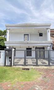 Double Storey End Lot, Jalan Serambi Bukit Jelutong Shah Alam For Sale