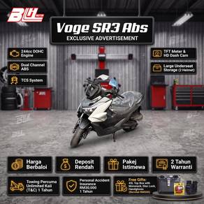 Voge SR3 250 ABS 2026 Promo Harga Berbaloi