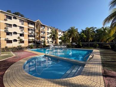 Likas Court Apartment Second Floor Corner Unit For Sale