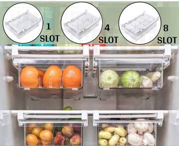 3 pcs Acrylic Refrigerator Drawer (1,4,8 slots)