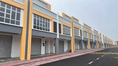 Brand New 2 Storey Shop with Basement Main Road Rent, Impiana Kesang