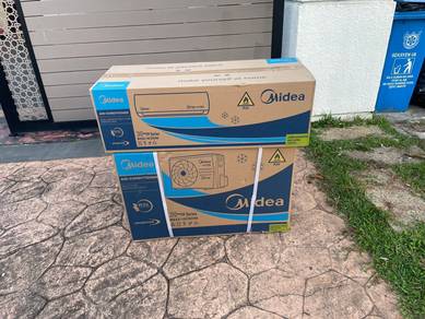 Aircond Midea 1.0hp Non Harga Siap Pasang A009