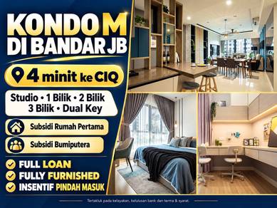 Kondo M Bandar JB | Subsidi LPPSA & First Home, Full Loan