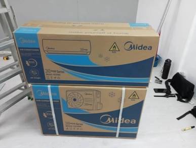 Midea 1.0hp Non Harga Siap Pasang Aircond MT633