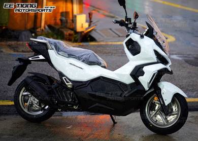SYM HUSKY SE 150 ADV Putih FREE 5 TAHUN WARRANTY