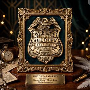 RARE GÖDE Nassau Special Deputy Sheriff Badge 410