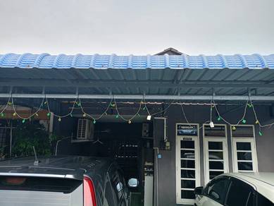 Rumah Teres di kawasan membangun