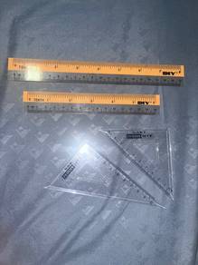 4 set mini rulers