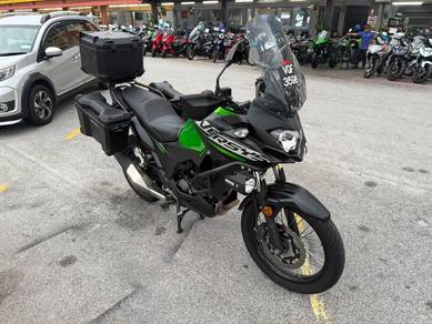 2025 Kawasaki Versys 250 X Full Accessories 3 Box
