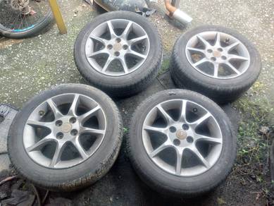 sport rim 15" original perodua alza pcd 4 x 100