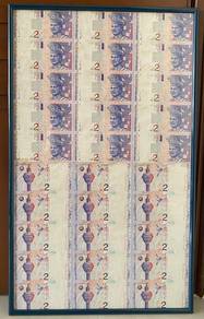 Rm2 Uncut 30 banknotes