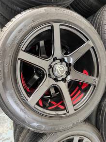 Rim original raxer rp6 15 inch tyr michelin 70%