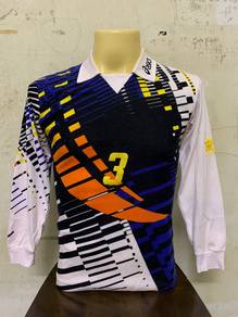 Vtg Asics Long Sleeve Ringer