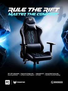 Acer Predator Rift 330 Gaming Chair (Black & Blue)