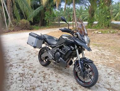 Kawasaki Versys 650 untuk dilepaskan.