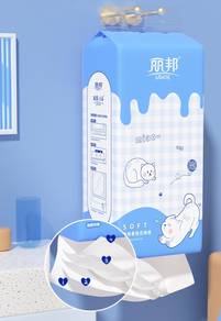 Hanging Facial Tissue 1000 Sheets Cute Cat Design