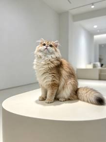 British Longhair Golden Shaded 