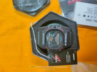 G-SHOCK DW5900-1DR Original Tapak Kucing klasik