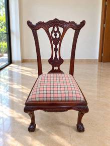 Wooden Dining Chairs – 11 Units