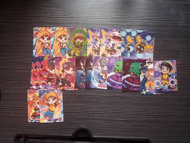 choki choki BoBoiBoy puzzle card
