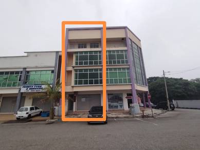 FACE MAIN ROAD! 3-Storey Shoplot + Mezzanine @ Bemban