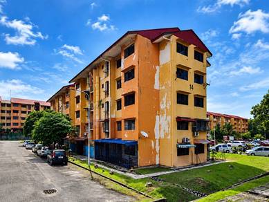 TINGKAT 2🔥🔥 Flat PKNS Blok 14 Seksyen 8 Shah Alam