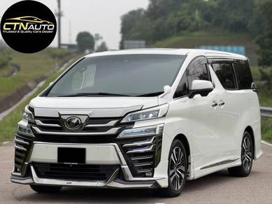 TOYOTA VELLFIRE 2.5 ZG FACELIFT (a) 360CAM / ROOF