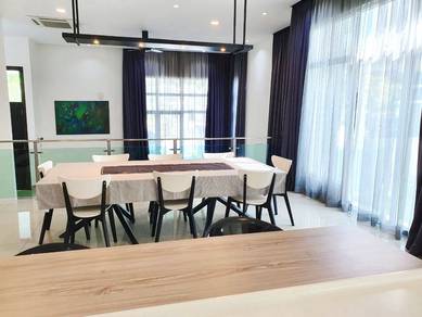 2-storey Semi Detached Clover @ Garden Residence Cyberjaya. Fully Furn