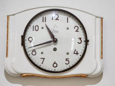 Hand Made Porcelain Kitchen Clock