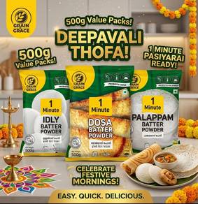 deepavali special - 1minute Thosai idly palappam