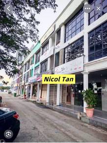 3 sty shoplot for sale facing mainroad at Chain Ferry Butterworth